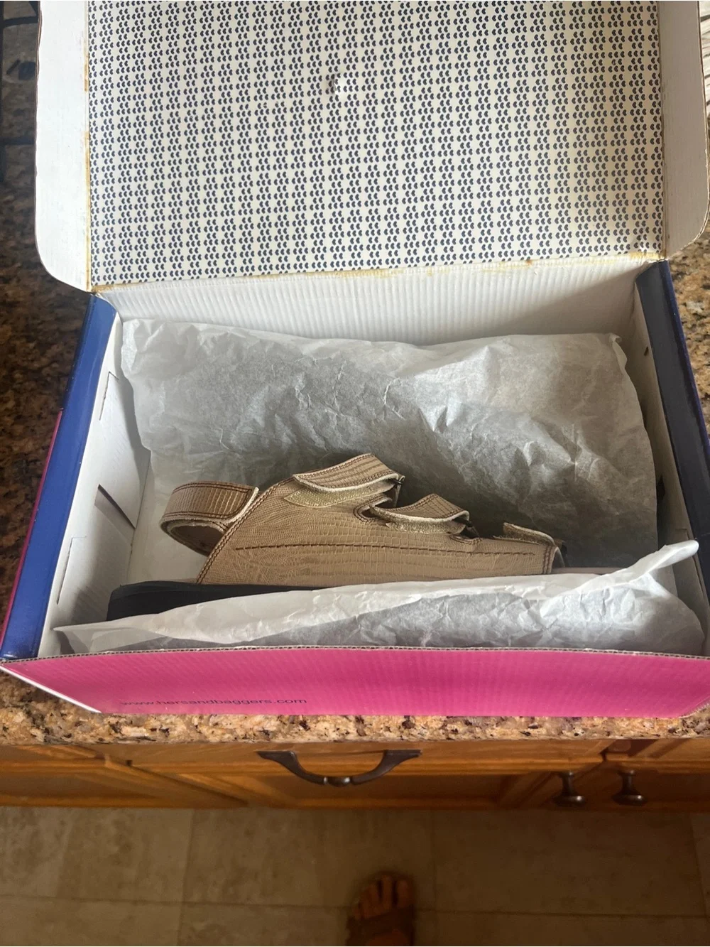 Sandbaggers leather upper